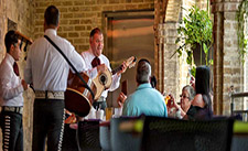 Exterior shot of Cafe Ole at the San Antonio Riverwalk